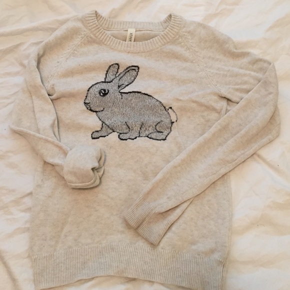 Bunny sweater!