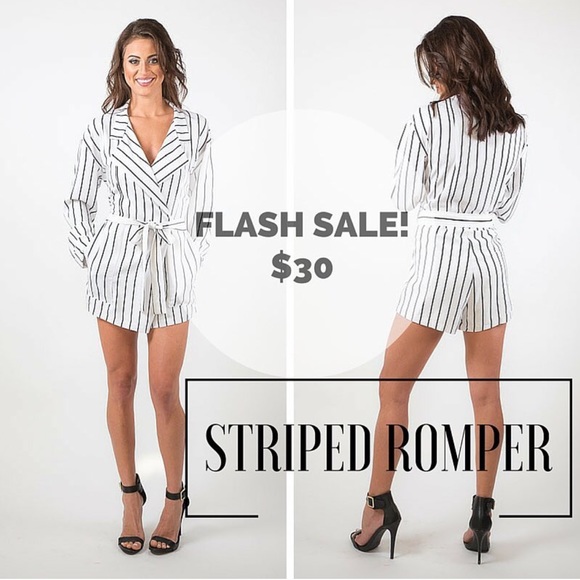 Striped Romper