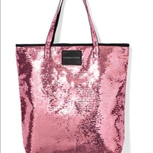 Victoria Secret Sequin Tote Bag