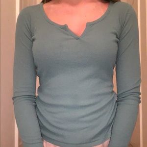 Cute teal long sleeve