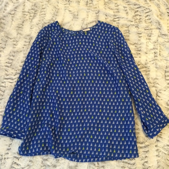 BLUE SAILBOAT TOP