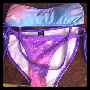 Galaxy Bikini 💕🐷💫 When Pigs Fly is the emblem💕