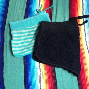 2 pairs of Roxy Lounge Shorts