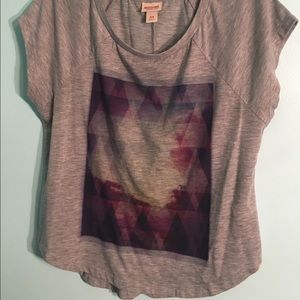 Grey Graphic Shirt