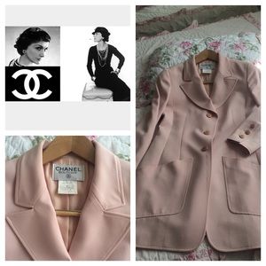 Chanel light pink Blazer