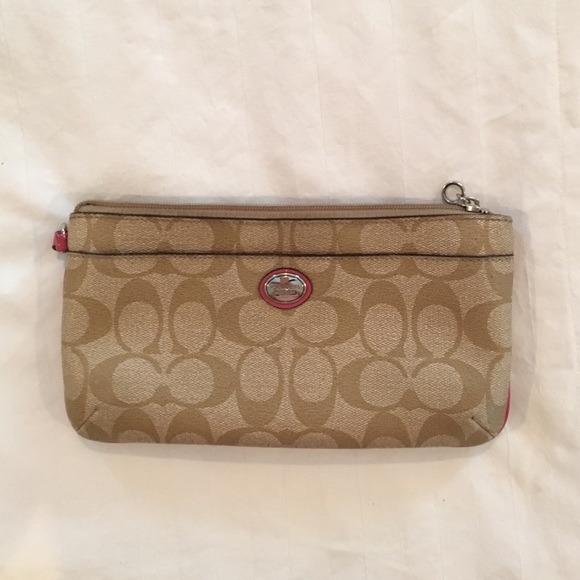 Coach leather wallet