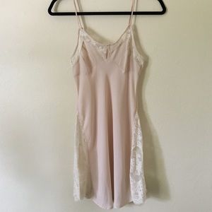 Urban Outfitters Light Pink Slip Dress