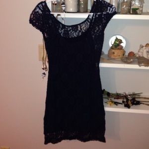 Navy blue dress