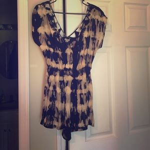 Tie dye romper