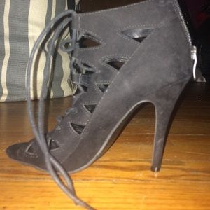 Chinese Laundry laced up heels