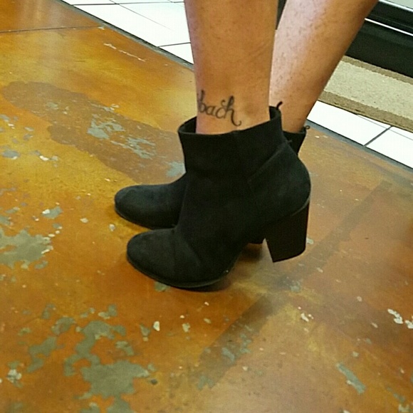 Black booties