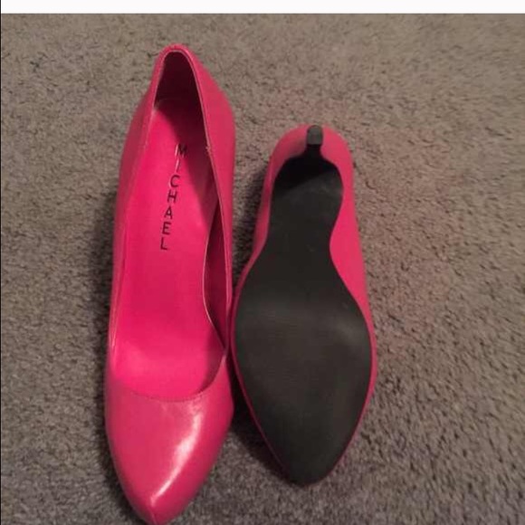 Pink shoes