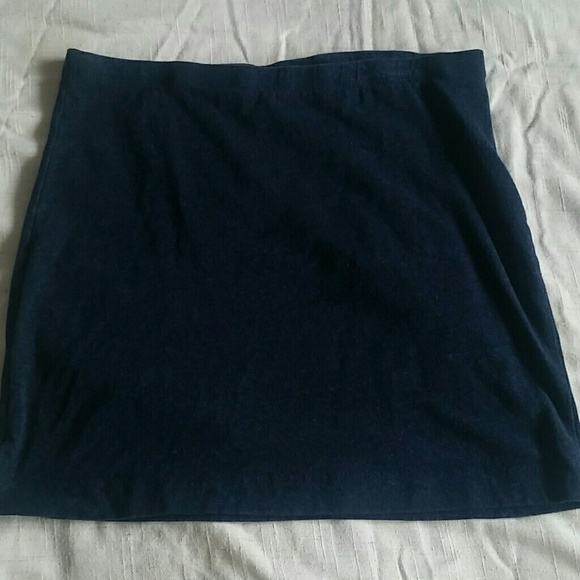 Blue miniskirt - Picture 1 of 3