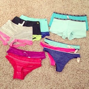 10 New Victoria Secret Panties