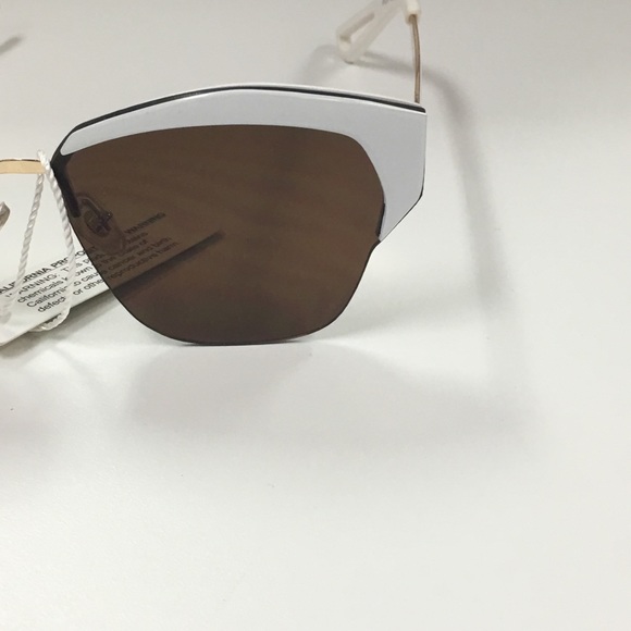 White Top Rim Sunnies - Picture 3 of 3