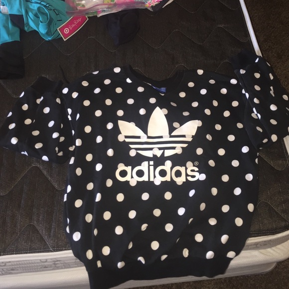 adidas polka dot suit
