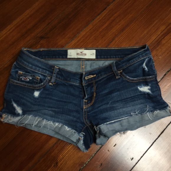 Hollister jean shorts
