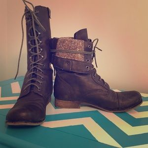 Madden Girl Lace Up Boots