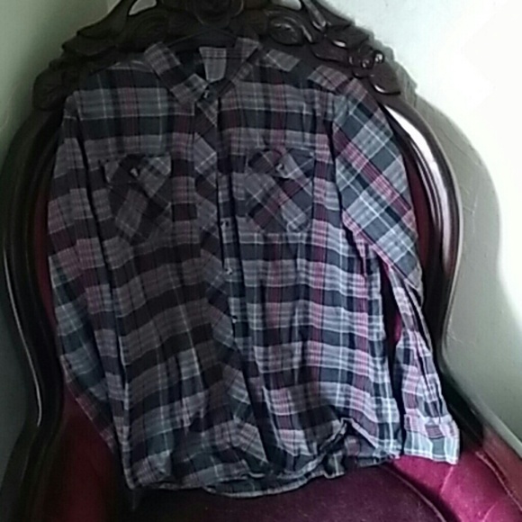 Long sleeve flannel