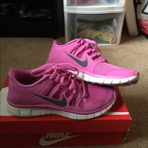 Women's Nike Frees, size 9.5