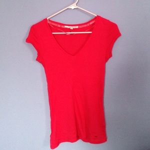 Hot pink basic top