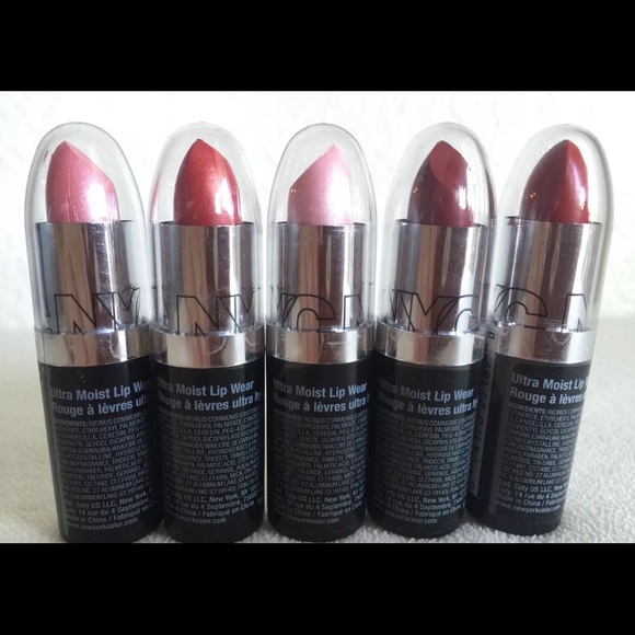 New! NYC lot of 5 Ultra Moist Lip Weark