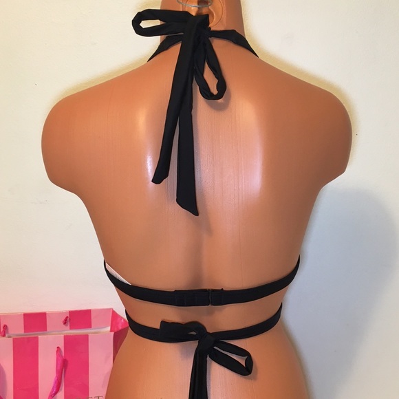 NEW PINK VS TRIANGLE WRAP TOP - Picture 3 of 4