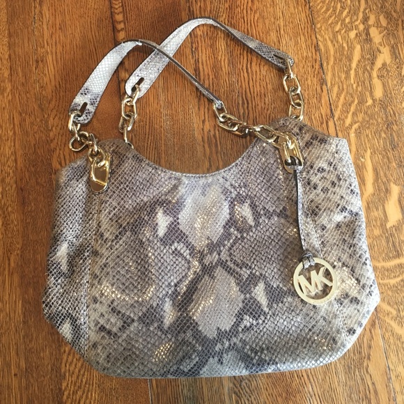 Snakeskin Michael Kors Purse