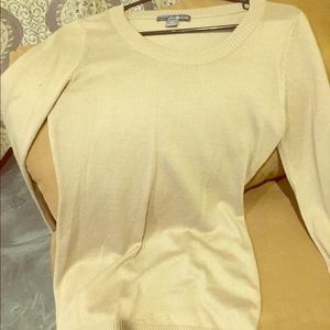Cream sweater twenty one