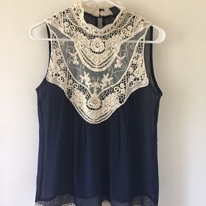 Beautiful flowy with crochet details