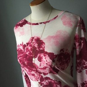 JOE FRESH Floral LS Tee