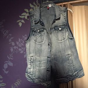 Denim vest
