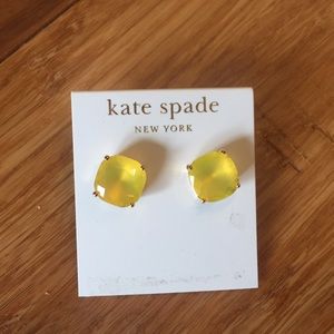 Yellow Kate Spade Earrings