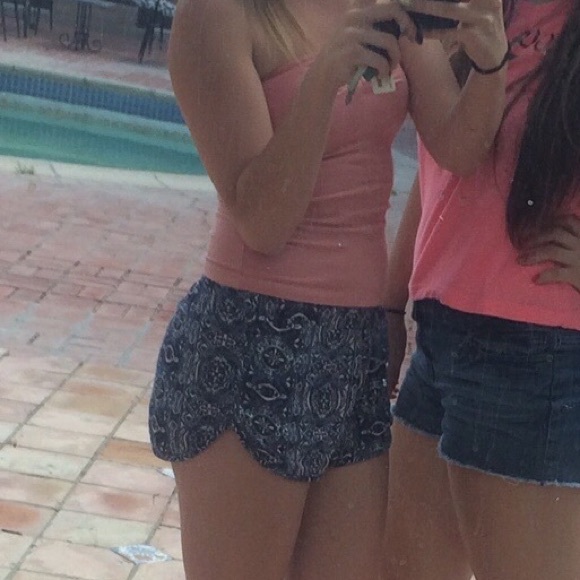 The crop top & shorts