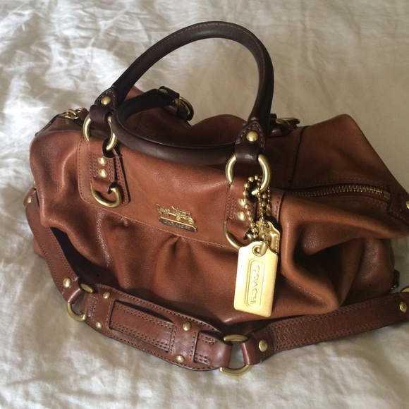 Authentic Coach Madison shoulder bag.
