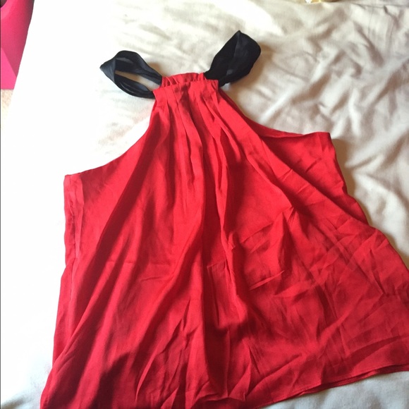 NWOT Red Halter Top