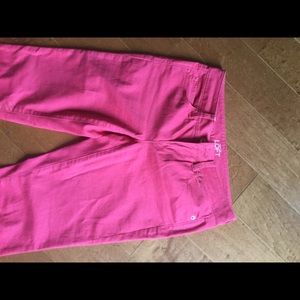 Dark coral zero modern skinny  from loft