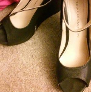Chinese Laundry Peep Toe Wedges