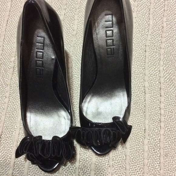🎈JUST IN🎈 MODA Peeptoe Pumps - Size 7 1/2 - Picture 3 of 4