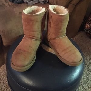 Used ugg tan boots!