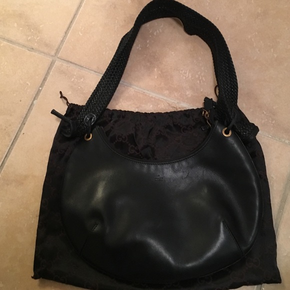 Leather gucci mini bag