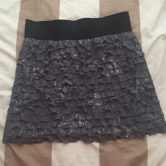 Gray mini skirt. Great condition.