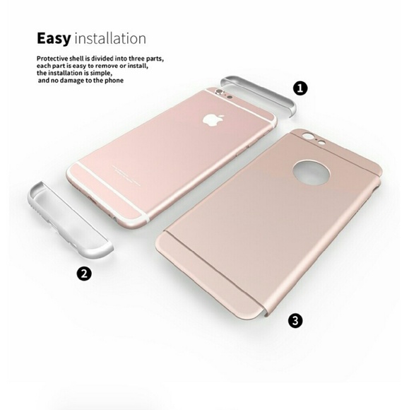 Rose gold iphone 6 / 6s Case hard body