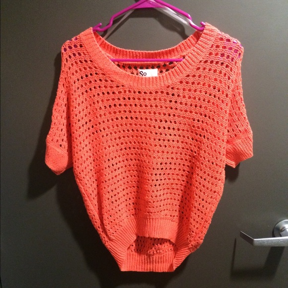 Orange sweater