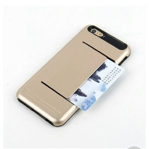 Iphone 6  / 6s Case hard body credit card holder