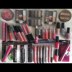 New!!! NYC Mixed Lot Of 42 Makeup / Wholesale L.2