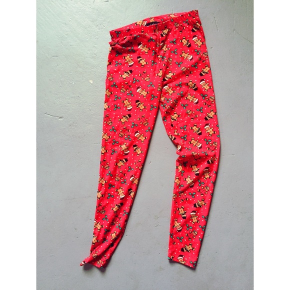 Christmas leggings from Forever 21