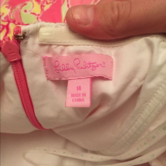 Strapless Lilly Pulitzer dress - Picture 3 of 3