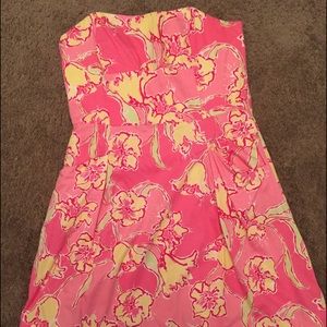 Strapless Lilly Pulitzer dress