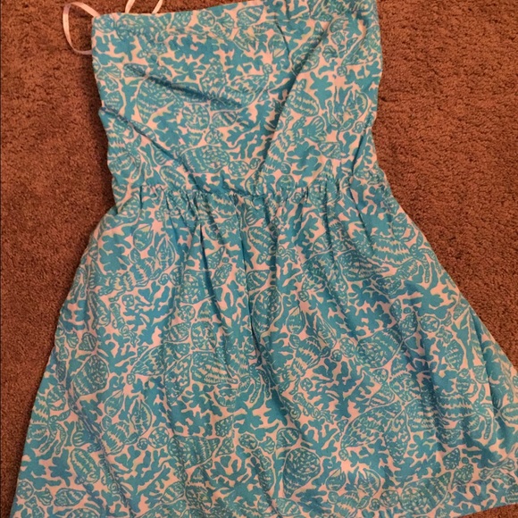 Strapless Lilly Pulitzer dress - Picture 1 of 3